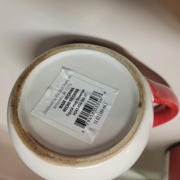 Happy Snowman Christmas Coffee Mug NEW - Picture 5 of 5